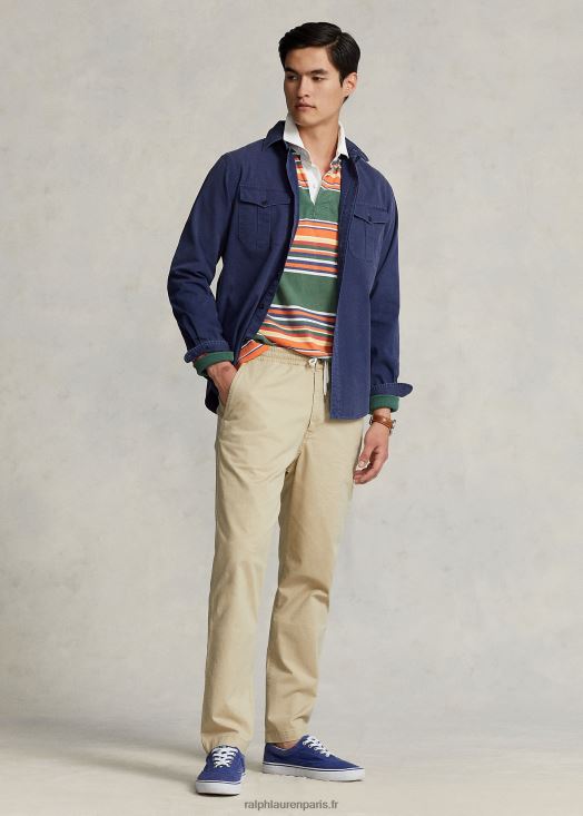 polo prepster pantalon chino coupe classique 46T60T580 Hommes Ralph Lauren kaki classique