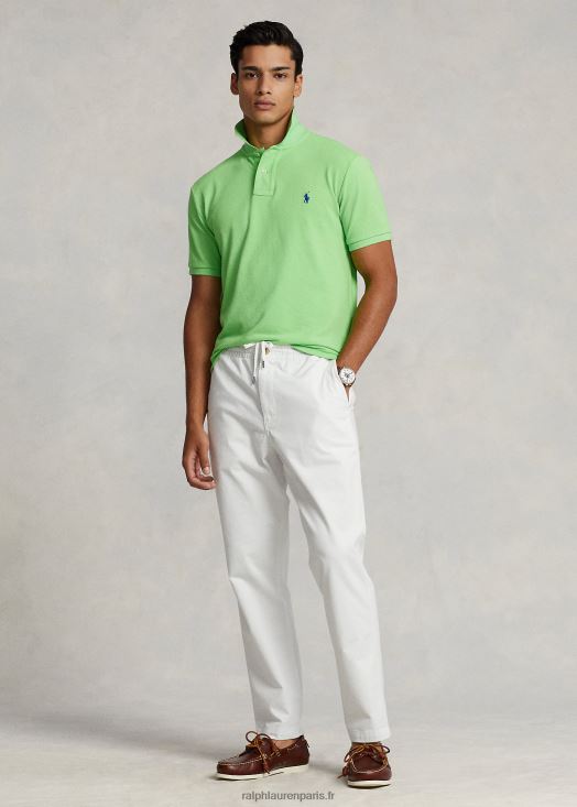 polo prepster pantalon chino coupe classique 46T60T581 Hommes Ralph Lauren lavage de pont blanc