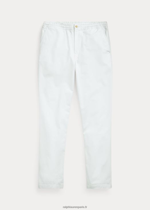 polo prepster pantalon chino coupe classique 46T60T581 Hommes Ralph Lauren lavage de pont blanc