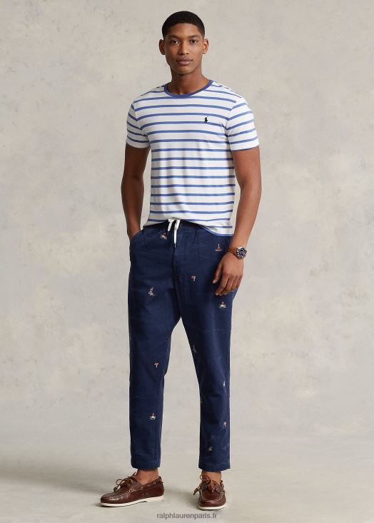 polo prepster pantalon chino coupe classique 46T60T8618 Hommes Ralph Lauren newport marine/tactique