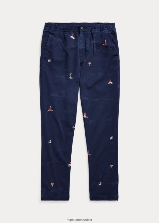 polo prepster pantalon chino coupe classique 46T60T8618 Hommes Ralph Lauren newport marine/tactique