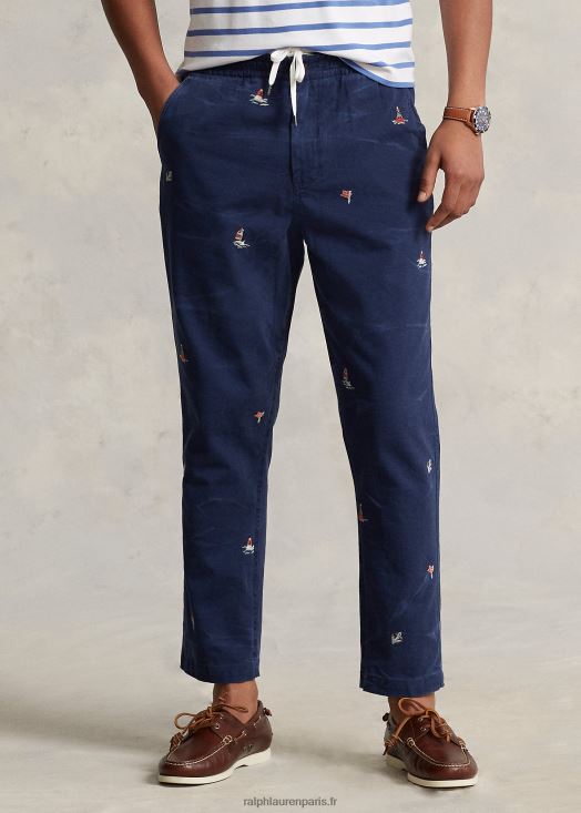 polo prepster pantalon chino coupe classique 46T60T8618 Hommes Ralph Lauren newport marine/tactique