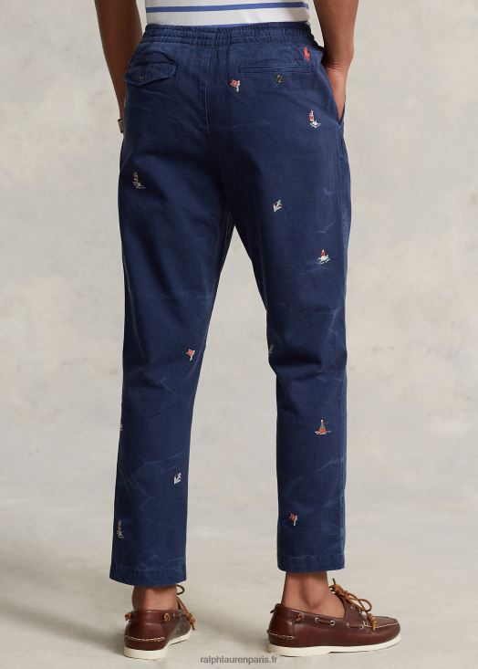 polo prepster pantalon chino coupe classique 46T60T8618 Hommes Ralph Lauren newport marine/tactique