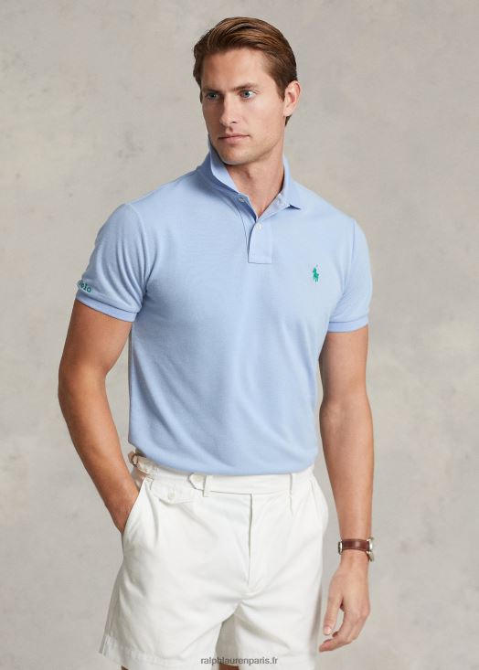 le polo de la terre 46T60T988 Hommes Ralph Lauren bleu bébé