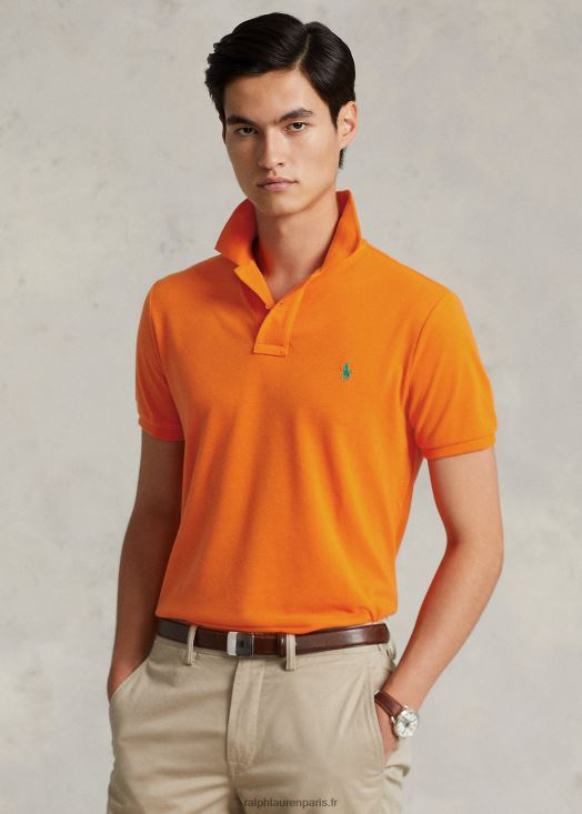 le polo de la terre 46T60T991 Hommes Ralph Lauren voile orange