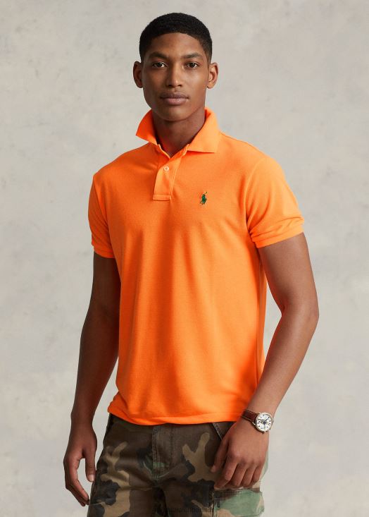 le polo de la terre 46T60T993 Hommes Ralph Lauren éclair orange