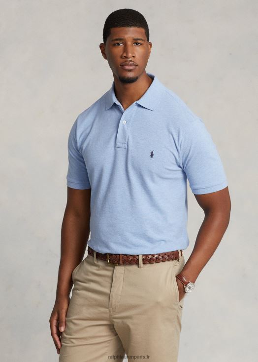 le polo iconique en maille 46T60T1832 Hommes Ralph Lauren bruyère de l'île
