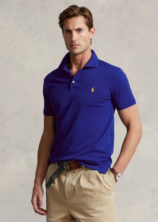 polo coupe slim en mesh stretch 46T60T950 Hommes Ralph Lauren patrimoine royal