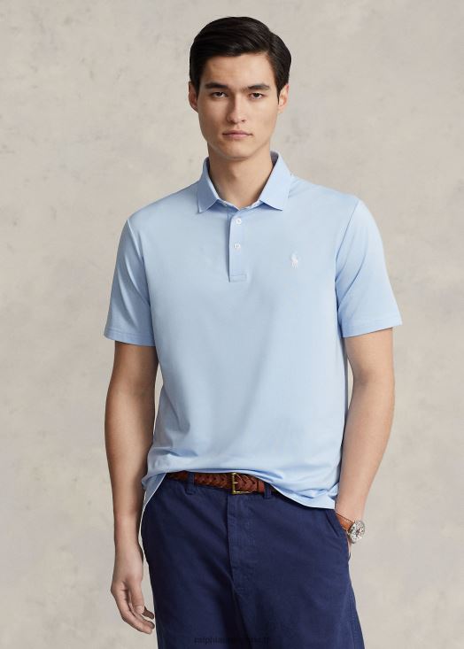 polo de performance coupe classique 46T60T358 Hommes Ralph Lauren bureau bleu