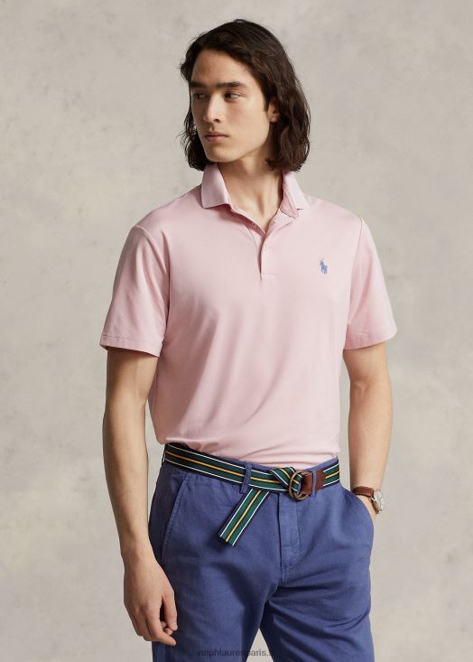 polo de performance coupe classique 46T60T360 Hommes Ralph Lauren rose de surf