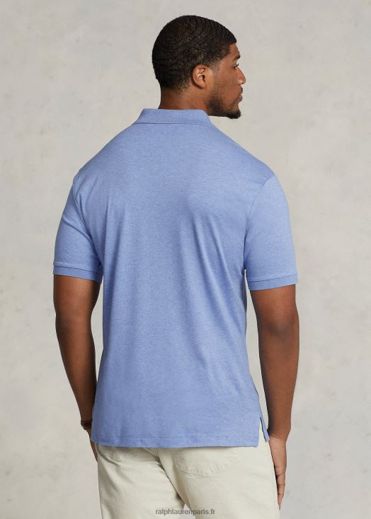 polo en coton doux 46T60T1535 Hommes Ralph Lauren douce bruyère royale