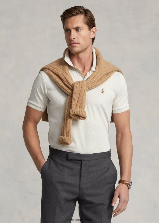 polo en coton doux - toutes coupes 46T60T192 Hommes Ralph Lauren bruyère d'état