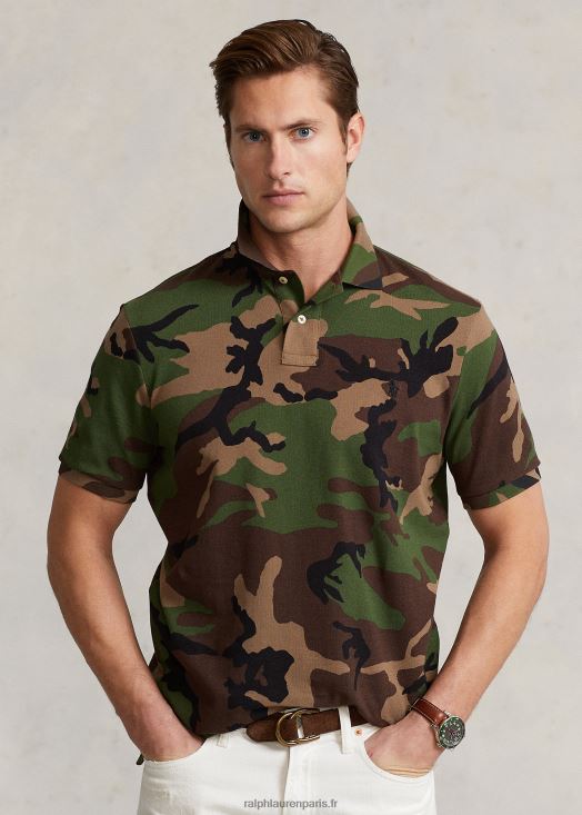 polo en mesh - toutes coupes 46T60T854 Hommes Ralph Lauren surplus de camouflage