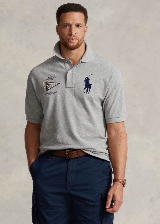 polo en résille big pony 46T60T8681 Hommes Ralph Lauren andover bruyère