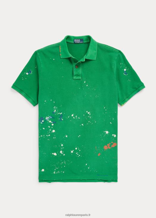 polo en résille effet vieilli 46T60T1390 Hommes Ralph Lauren tige