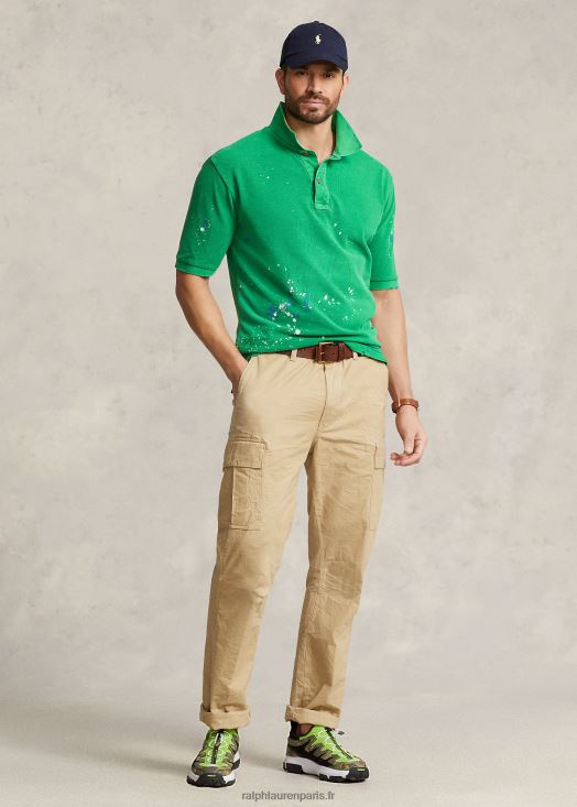 polo en résille effet vieilli 46T60T1390 Hommes Ralph Lauren tige