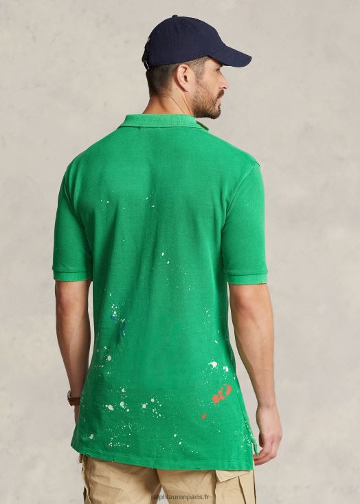 polo en résille effet vieilli 46T60T1390 Hommes Ralph Lauren tige
