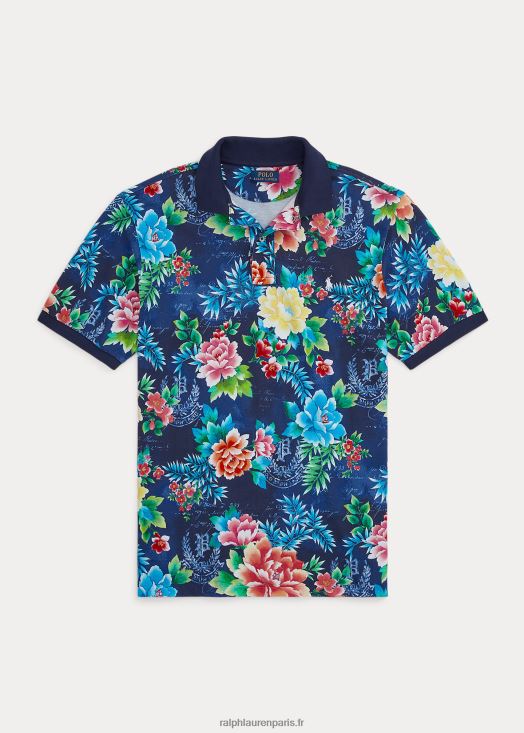 polo en résille à fleurs 46T60T1814 Hommes Ralph Lauren avondale floral royal