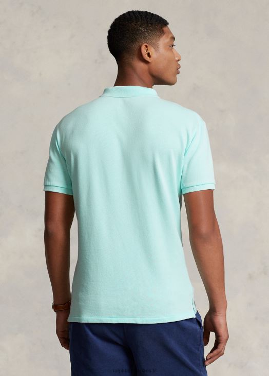 polo en tissu éponge coupe slim spa personnalisé 46T60T1138 Hommes Ralph Lauren île aquatique
