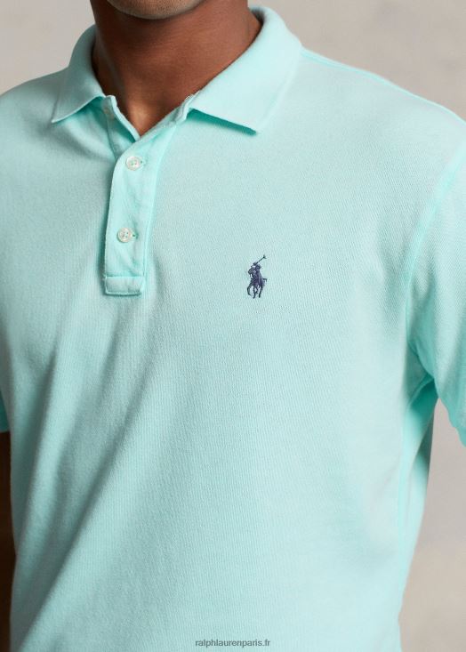 polo en tissu éponge coupe slim spa personnalisé 46T60T1138 Hommes Ralph Lauren île aquatique