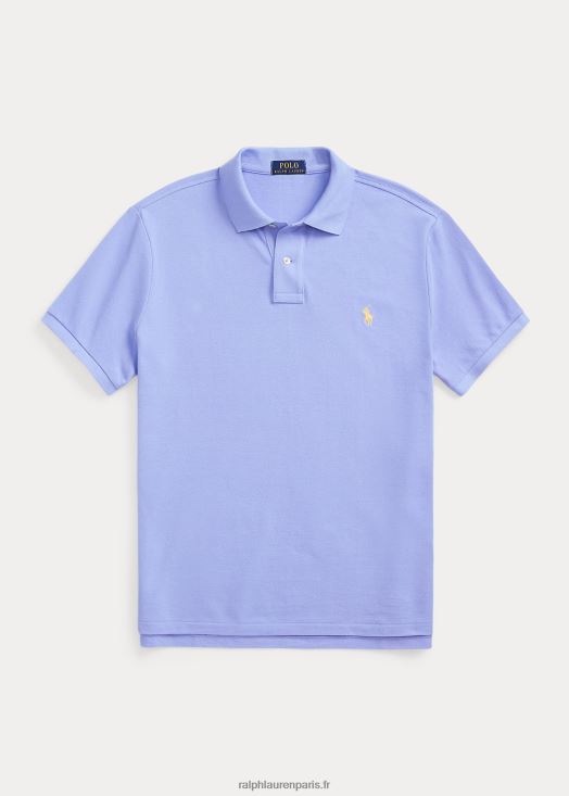 polo mode coupe slim en mesh 46T60T11 Hommes Ralph Lauren bleu lafayette