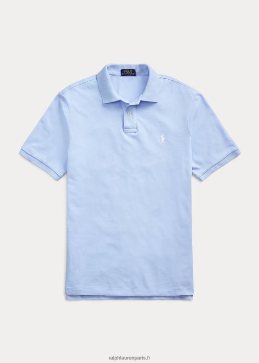 polo mode coupe slim en mesh 46T60T13 Hommes Ralph Lauren bureau bleu