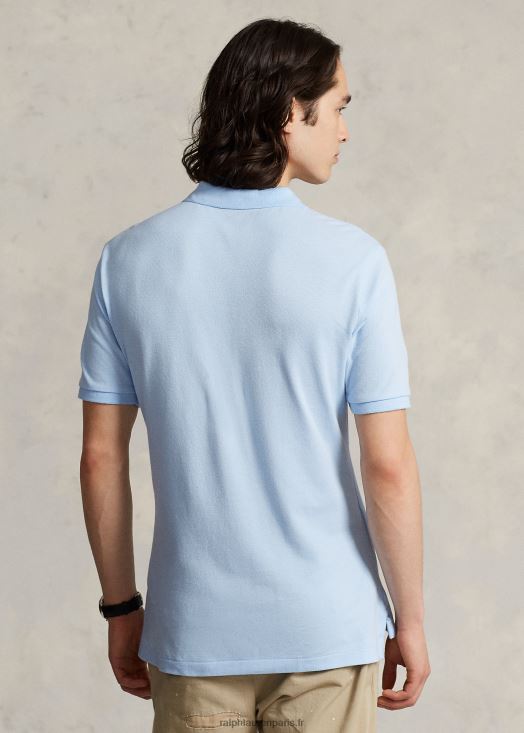 polo mode coupe slim en mesh 46T60T13 Hommes Ralph Lauren bureau bleu