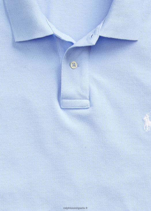 polo mode coupe slim en mesh 46T60T13 Hommes Ralph Lauren bureau bleu