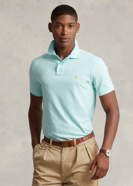 polo mode coupe slim en mesh 46T60T18 Hommes Ralph Lauren île aquatique
