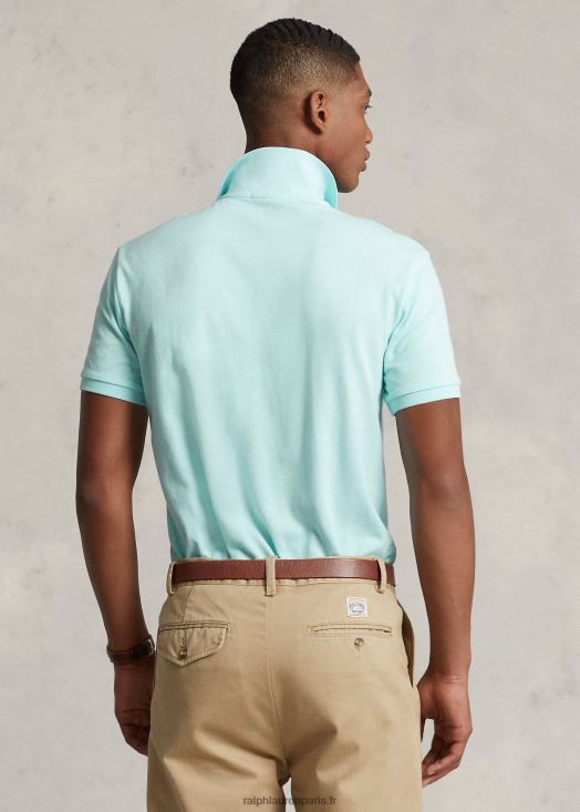 polo mode coupe slim en mesh 46T60T18 Hommes Ralph Lauren île aquatique