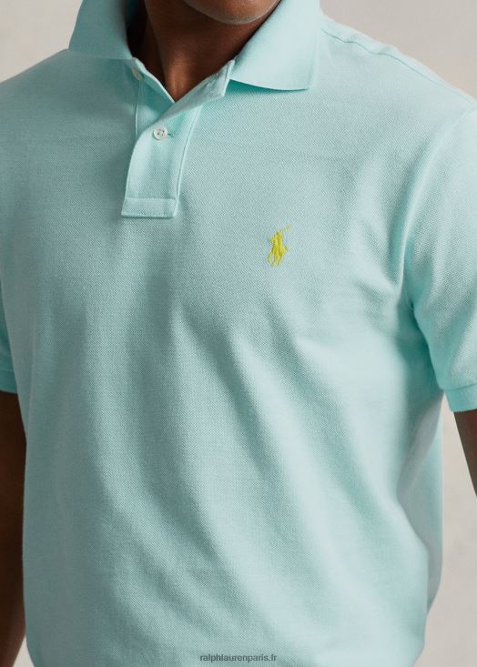 polo mode coupe slim en mesh 46T60T18 Hommes Ralph Lauren île aquatique