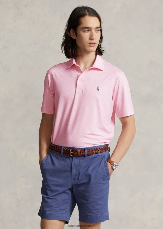 polo performance à pois coupe classique 46T60T1110 Hommes Ralph Lauren pois preppy rose carmel - Cliquez sur l'image pour la fermer