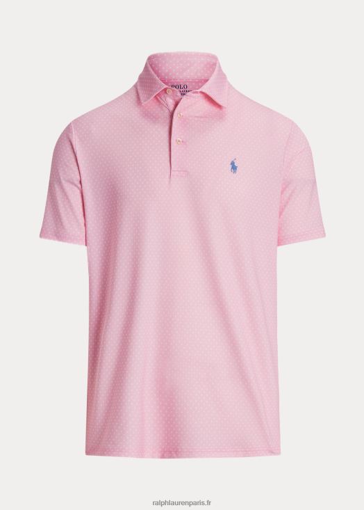 polo performance à pois coupe classique 46T60T1110 Hommes Ralph Lauren pois preppy rose carmel