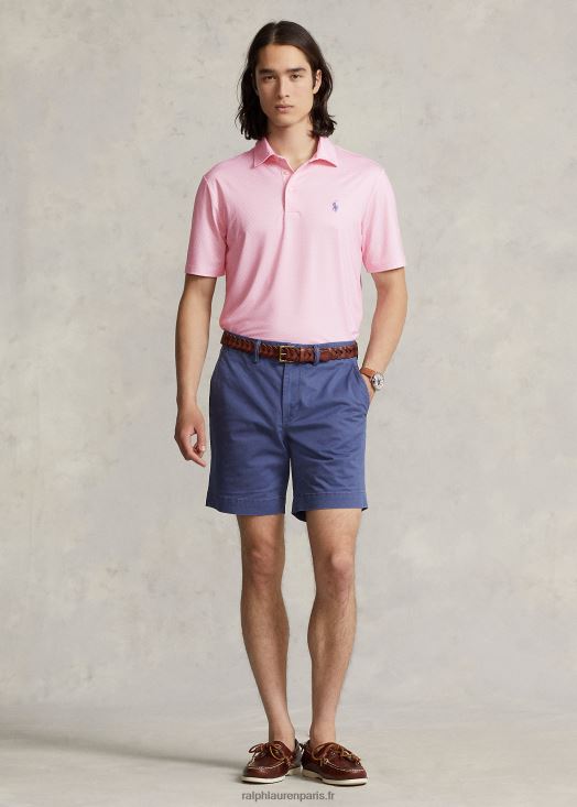 polo performance à pois coupe classique 46T60T1110 Hommes Ralph Lauren pois preppy rose carmel