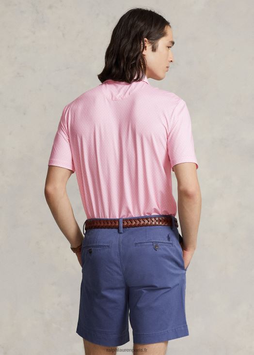 polo performance à pois coupe classique 46T60T1110 Hommes Ralph Lauren pois preppy rose carmel