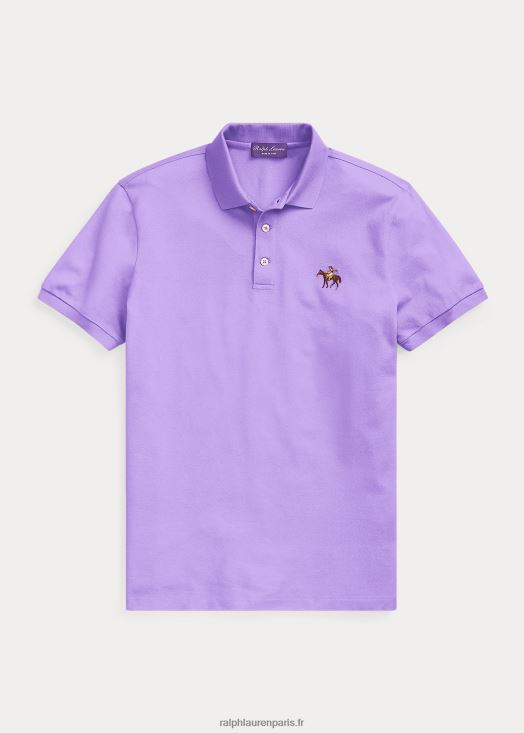polo piqué coupe slim personnalisé 46T60T62 Hommes Ralph Lauren lavande classique