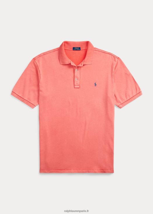 polo spa éponge 46T60T1471 Hommes Ralph Lauren récif rouge
