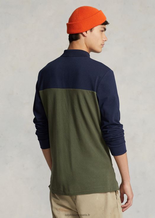 polo utilitaire coupe classique en mesh 46T60T8463 Hommes Ralph Lauren croisière marine multi