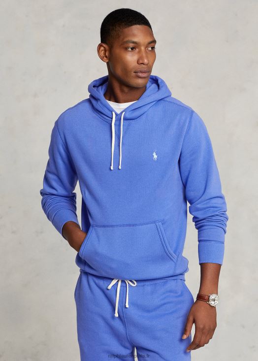le sweat à capuche rl 46T60T402 Hommes Ralph Lauren bleu pierre de maid