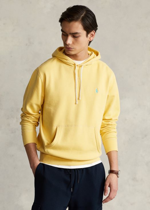 le sweat à capuche rl 46T60T8574 Hommes Ralph Lauren maïs jaune