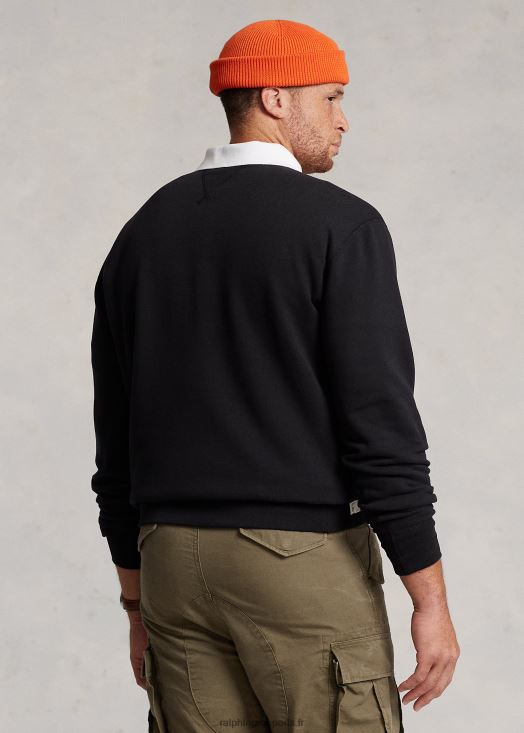 le sweat à logo polaire rl 46T60T1912 Hommes Ralph Lauren noir