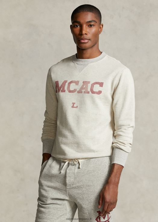 le sweat mcac de la collection morehouse 46T60T1202 Hommes Ralph Lauren surplus bruyère multi