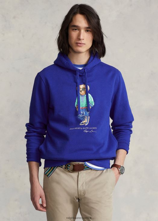 sweat à capuche en polaire polo bear 46T60T8598 Hommes Ralph Lauren patrimoine royal