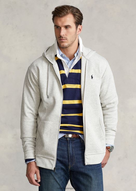sweat à capuche entièrement zippé 46T60T1609 Hommes Ralph Lauren lt sport chiné