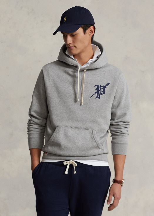 sweat à capuche graphique en polaire 46T60T8436 Hommes Ralph Lauren andover bruyère