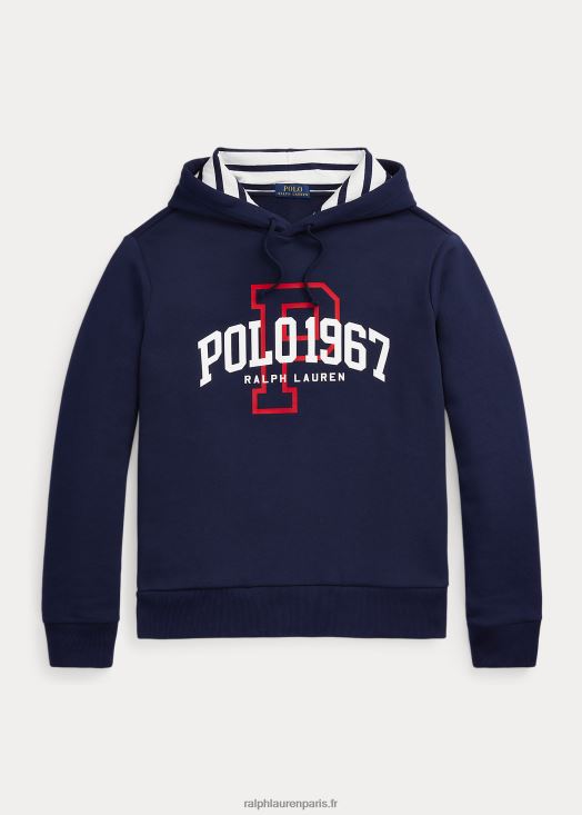 sweat à capuche à logo 46T60T8590 Hommes Ralph Lauren marine de croisière