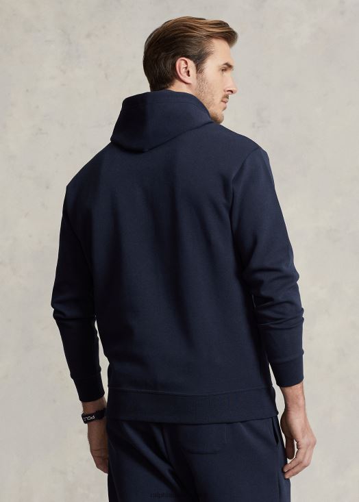 sweat à capuche à logo embossé 46T60T1378 Hommes Ralph Lauren aviateur marine