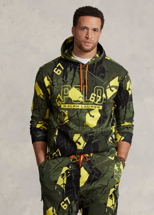 sweat à capuche à logo polo poney 46T60T1802 Hommes Ralph Lauren camouflage sommet