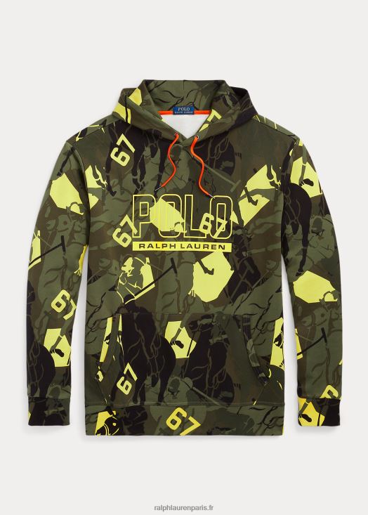 sweat à capuche à logo polo poney 46T60T1802 Hommes Ralph Lauren camouflage sommet