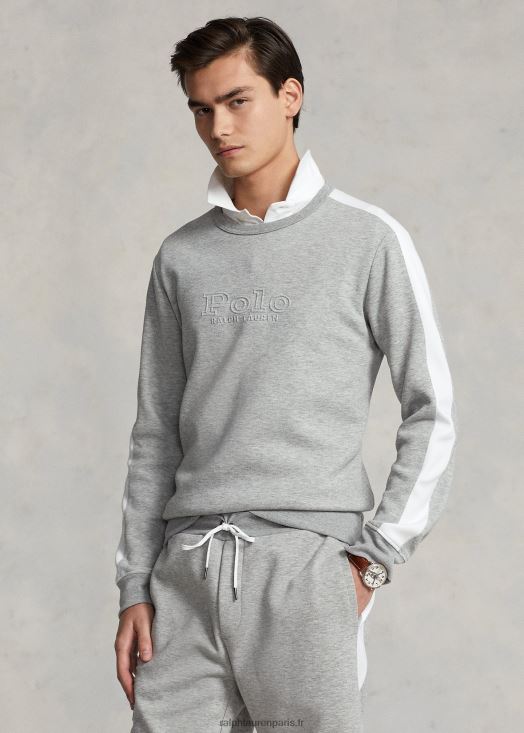 sweat à logo en maille 46T60T1021 Hommes Ralph Lauren andover bruyère